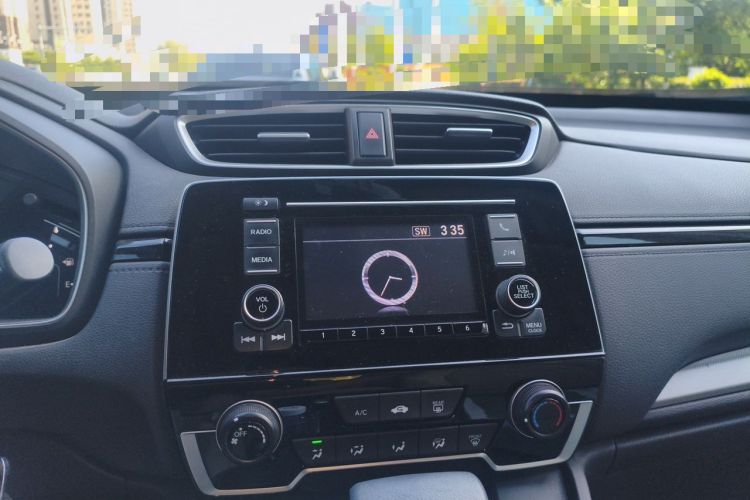 Used Honda CR-V 2019 Brilliant Edition 240TURBO CVT 2WD Comfort Version China VI Emission Standard Audio And AC Panel