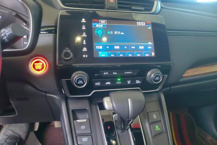 Used Honda CR-V 2019 240TURBO CVT 2WD Fashion Edition China VI Audio And AC Panel
