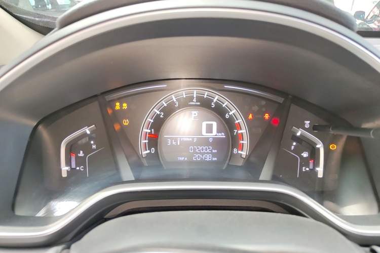 Used Honda CR-V 2019 240TURBO CVT 2WD Comfort Version China VI Emission Standard Instrument Cluster