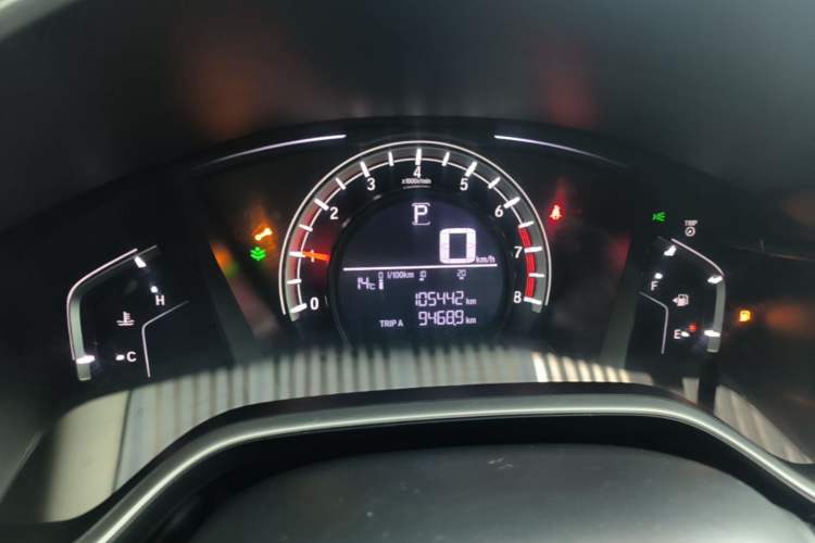 Used Honda CR-V 2019 240TURBO CVT 2WD Comfort Version China VI Emission Standard Instrument Cluster