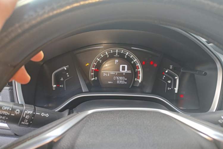 Used Honda CR-V 2019 240TURBO CVT 2WD Comfort Version China VI Emission Standard Instrument Cluster
