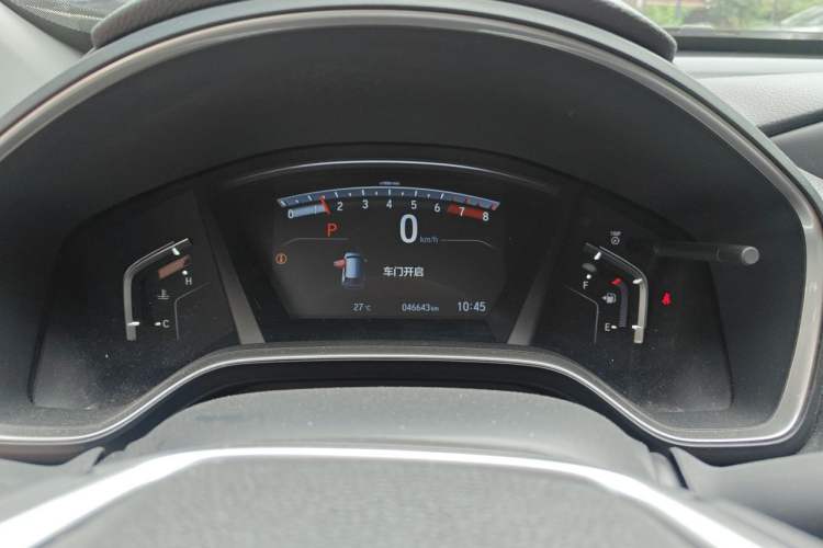 Used Honda CR-V 2019 Brilliant Edition Plus 240TURBO CVT Two-Wheel Drive Fashion Version China VI Emission Standard Instrument Cluster