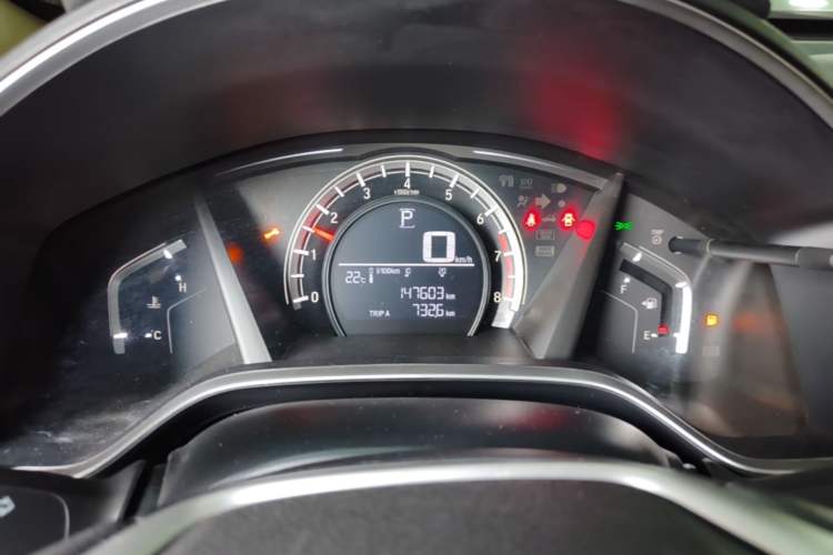 Used Honda CR-V 2019 240TURBO CVT 2WD Comfort Version China VI Emission Standard Instrument Cluster