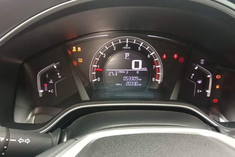 Used Honda CR-V 2019 240TURBO CVT 2WD Comfort Version China VI Emission Standard Instrument Cluster