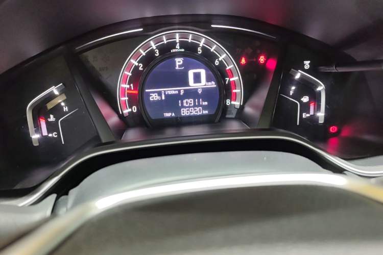 Used Honda CR-V 2019 240TURBO CVT 2WD Comfort Version China VI Emission Standard Instrument Cluster