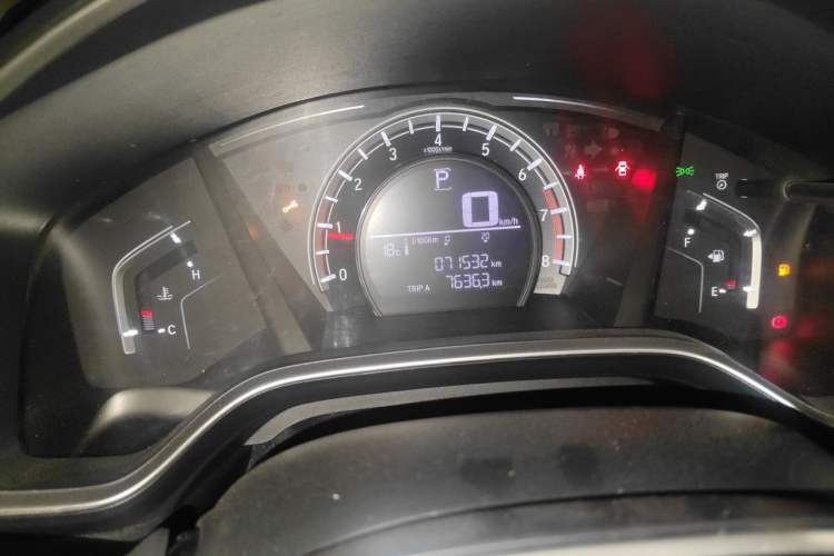 Used Honda CR-V 2019 240TURBO CVT 2WD Comfort Version China VI Emission Standard Instrument Cluster