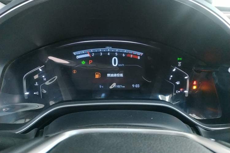 Used Honda CR-V 2019 Brilliant Edition Plus 240TURBO CVT Two-Wheel Drive Fashion Version China VI Emission Standard Instrument Cluster