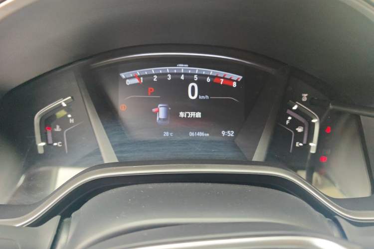 Used Honda CR-V 2019 Brilliant Edition Plus 240TURBO CVT Two-Wheel Drive Fashion Version China VI Emission Standard Instrument Cluster