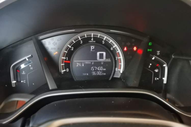 Used Honda CR-V 2019 240TURBO CVT 2WD Comfort Version China VI Emission Standard Instrument Cluster