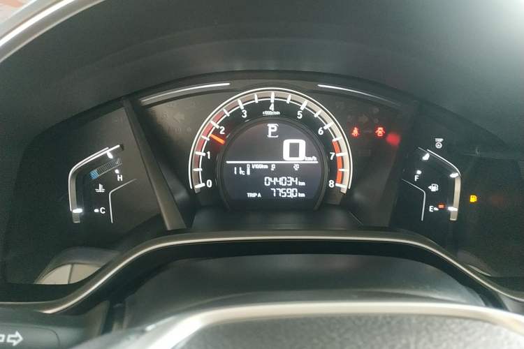 Used Honda CR-V 2019 240TURBO CVT 2WD Comfort Version China VI Emission Standard Instrument Cluster