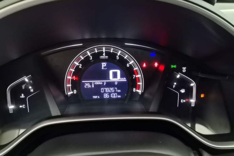 Used Honda CR-V 2019 240TURBO CVT 2WD Comfort Version China VI Emission Standard Instrument Cluster