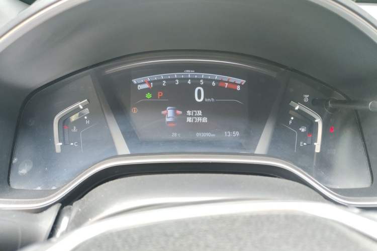 Used Honda CR-V 2019 Brilliant Edition Plus 240TURBO CVT Two-Wheel Drive Fashion Version China VI Emission Standard Instrument Cluster