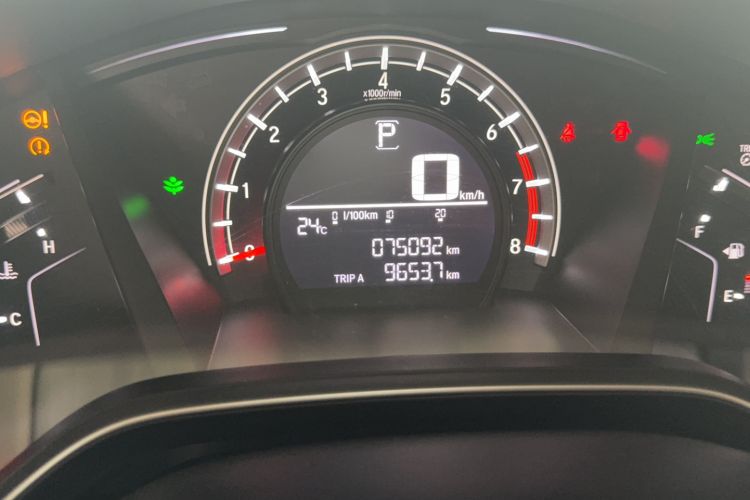Used Honda CR-V 2019 Brilliant Edition 240TURBO CVT 2WD Comfort Version China VI Emission Standard Odometer Close Up