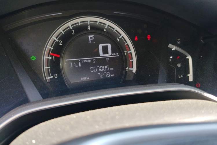 Used Honda CR-V 2019 Brilliant Edition 240TURBO CVT 2WD Comfort Version China VI Emission Standard Odometer Close Up