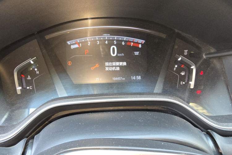 Used Honda CR-V 2019 240TURBO CVT 2WD Fashion Edition China VI Odometer Close Up