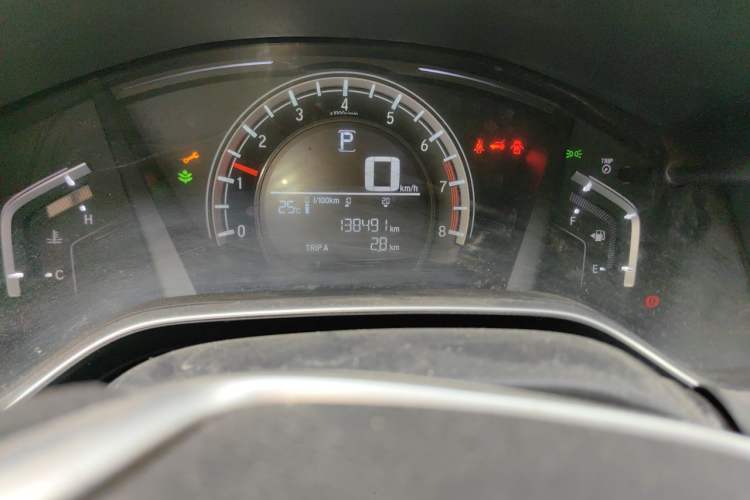 Used Honda CR-V 2019 240TURBO CVT 2WD Comfort Version China V Odometer Close Up
