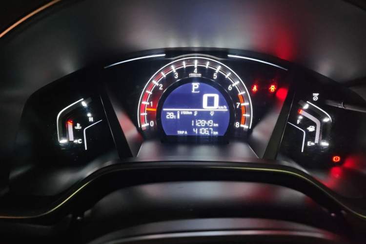 Used Honda CR-V 2019 240TURBO CVT 2WD Comfort Version China V Odometer Close Up