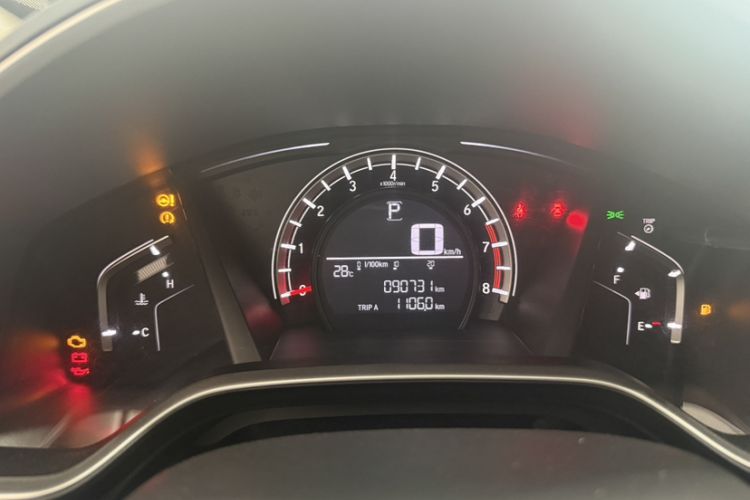 Used Honda CR-V 2019 240TURBO CVT 2WD Comfort Version China V Odometer Close Up