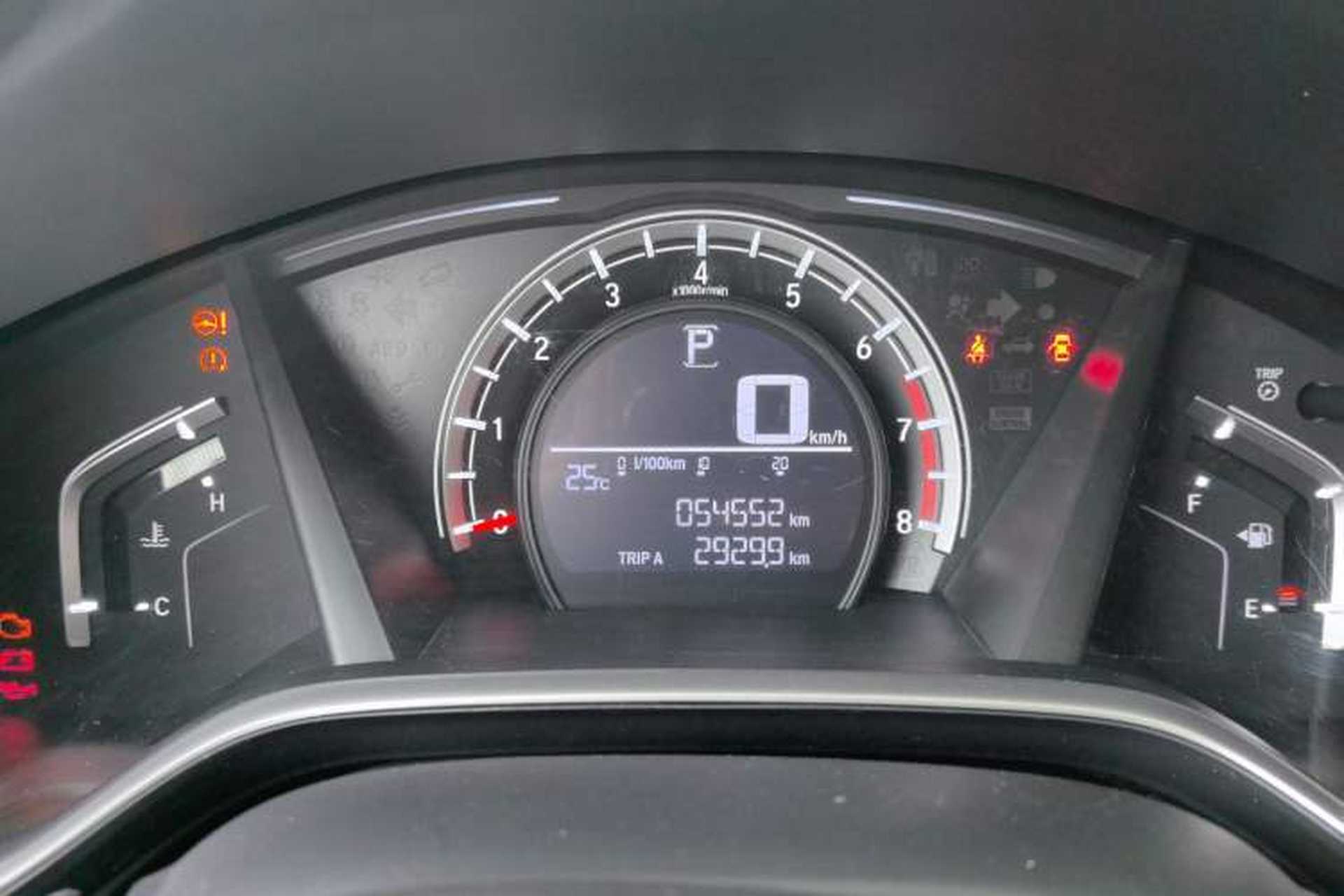 Used Honda CR-V 2019 Brilliant Edition 240TURBO CVT 2WD Comfort Version China VI Emission Standard Odometer Close Up