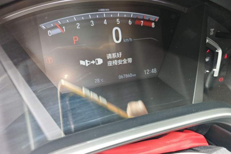 Used Honda CR-V 2019 240TURBO CVT 2WD Fashion Edition China V Odometer Close Up