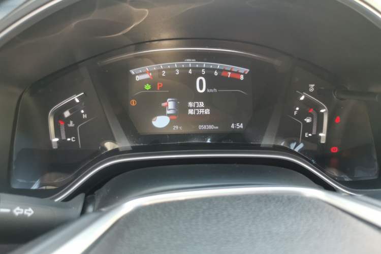 Used Honda CR-V 2019 240TURBO CVT 2WD Fashion Edition China VI Odometer Close Up
