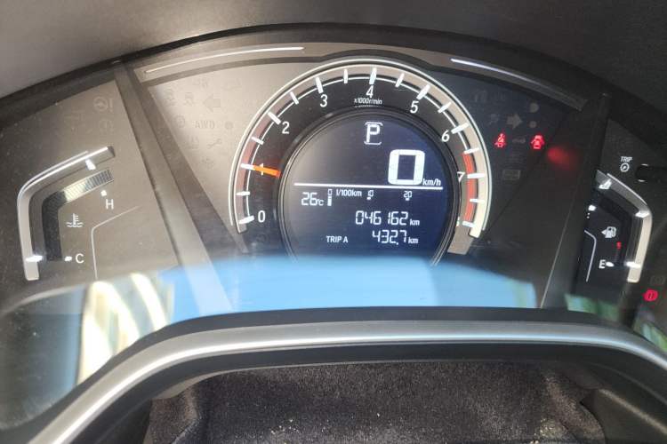 Used Honda CR-V 2019 240TURBO CVT 2WD Comfort Version China VI Emission Standard Odometer Close Up