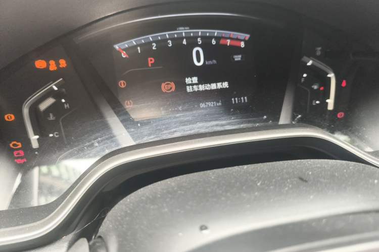 Used Honda CR-V 2019 Brilliant Edition Plus 240TURBO CVT Two-Wheel Drive Fashion Version China VI Emission Standard Odometer Close Up