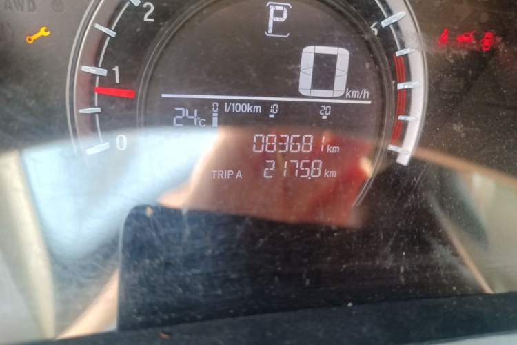 Used Honda CR-V 2019 240TURBO CVT 2WD Comfort Version China V Odometer Close Up