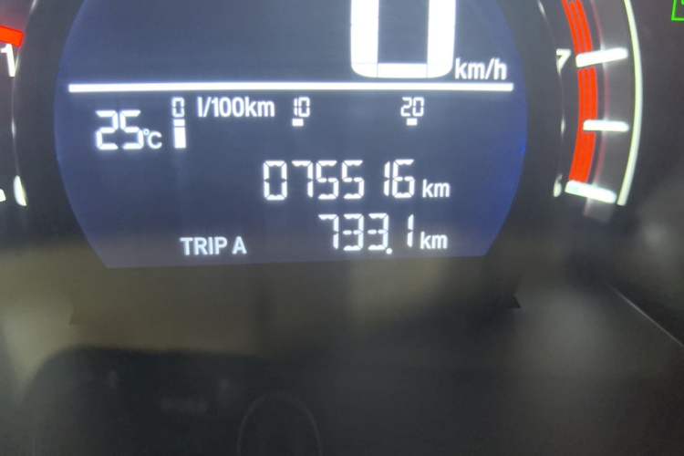 Used Honda CR-V 2019 240TURBO CVT 2WD Comfort Version China VI Emission Standard Odometer Close Up