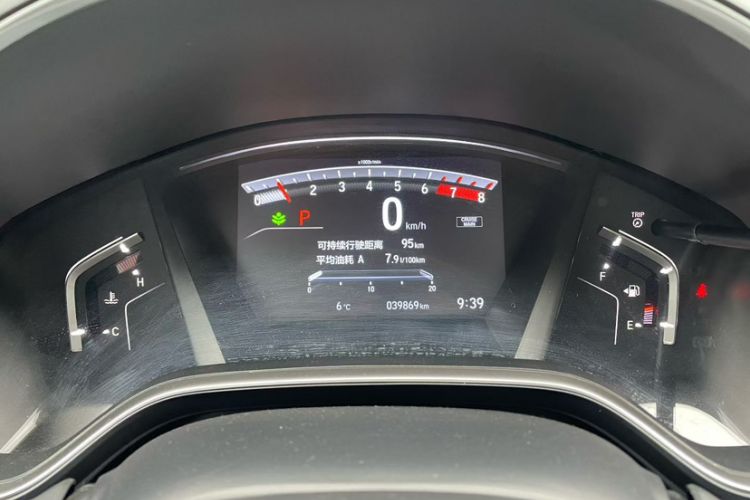 Used Honda CR-V 2019 Brilliant Edition Plus 240TURBO CVT Two-Wheel Drive Fashion Version China VI Emission Standard Odometer Close Up