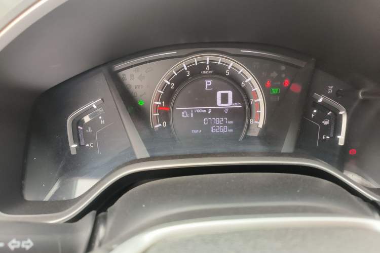 Used Honda CR-V 2019 240TURBO CVT 2WD Urban Edition China V Emission Standard Odometer Close Up