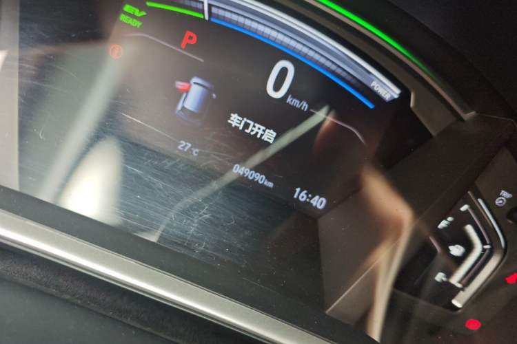 Used Honda CR-V 2019 Rui Hybrid 2.0L 2WD Pure Drive Version China V Emission Standard Odometer Close Up