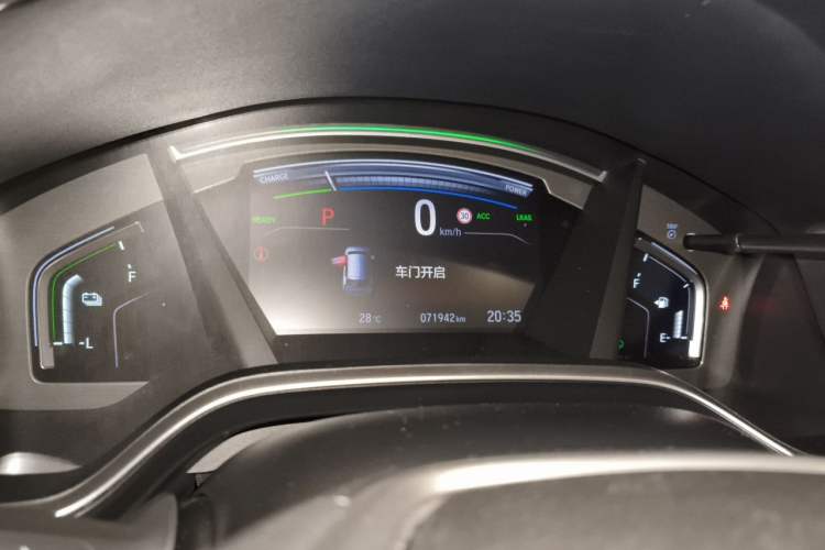 Used Honda CR-V 2019 Rui Hybrid 2.0L 2WD Pure Speed Version China V Emission Standard Odometer Close Up