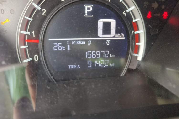 Used Honda CR-V 2019 240TURBO CVT 2WD Comfort Version China VI Emission Standard Odometer Close Up