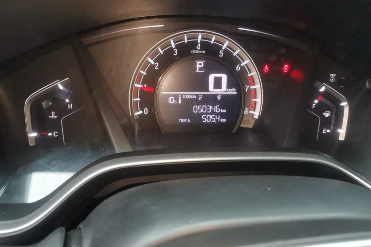 Used Honda CR-V 2019 240TURBO CVT 2WD Comfort Version China VI Emission Standard Odometer Close Up