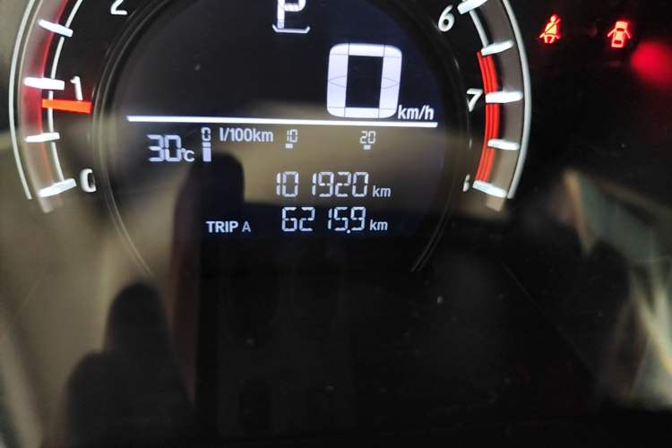 Used Honda CR-V 2019 240TURBO CVT 2WD Comfort Version China VI Emission Standard Odometer Close Up
