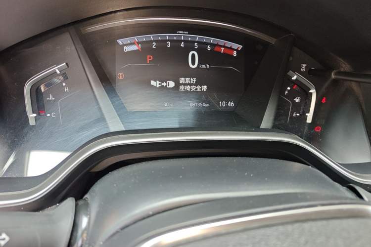 Used Honda CR-V 2019 240TURBO CVT 2WD Fashion Edition China V Odometer Close Up