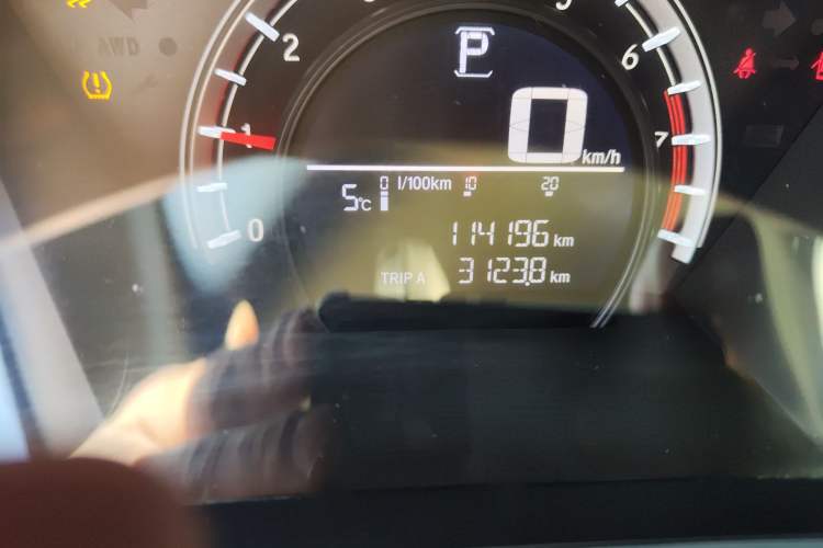 Used Honda CR-V 2019 240TURBO CVT 2WD Comfort Version China V Odometer Close Up