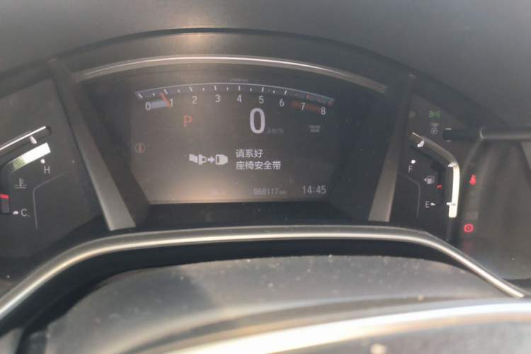 Used Honda CR-V 2019 240TURBO CVT 2WD Fashion Edition China V Odometer Close Up