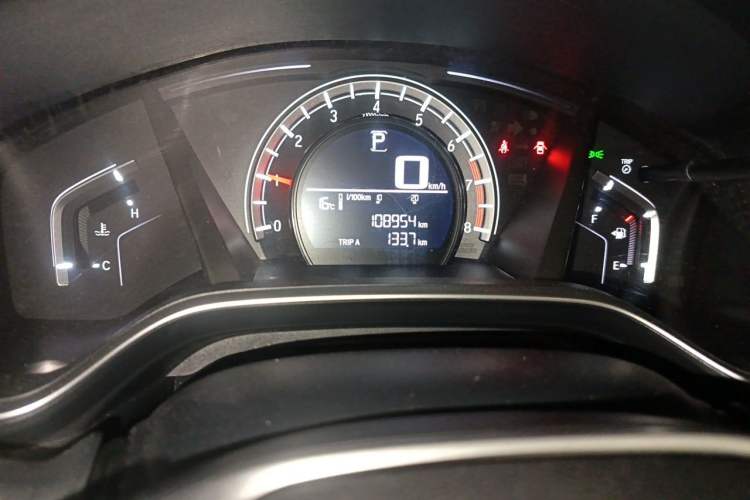 Used Honda CR-V 2019 240TURBO CVT 2WD Comfort Version China V Odometer Close Up