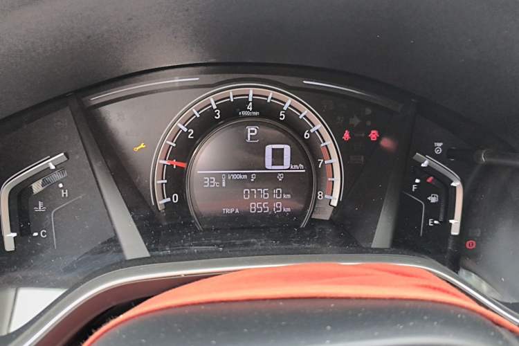 Used Honda CR-V 2019 240TURBO CVT 2WD Comfort Version China V Odometer Close Up