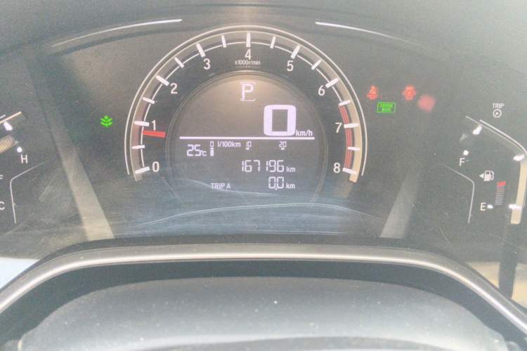 Used Honda CR-V 2019 240TURBO CVT 2WD Comfort Version China VI Emission Standard Odometer Close Up