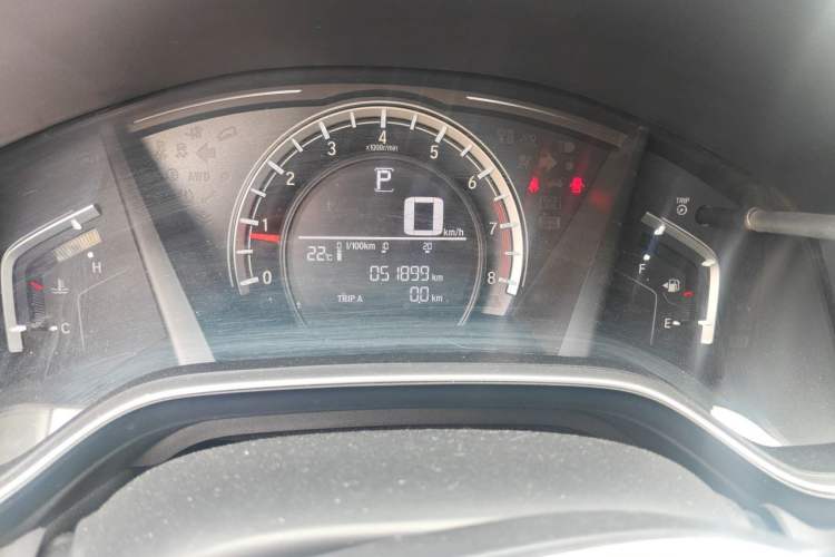Used Honda CR-V 2019 240TURBO CVT 2WD Comfort Version China V Odometer Close Up
