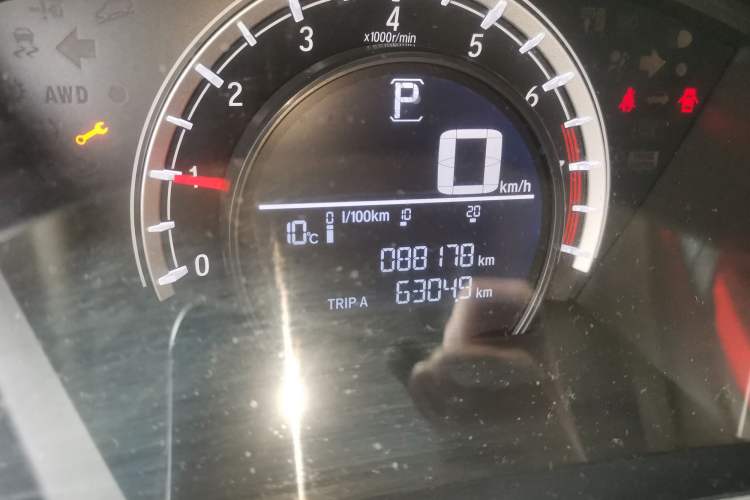 Used Honda CR-V 2019 240TURBO CVT 2WD Comfort Version China V Odometer Close Up