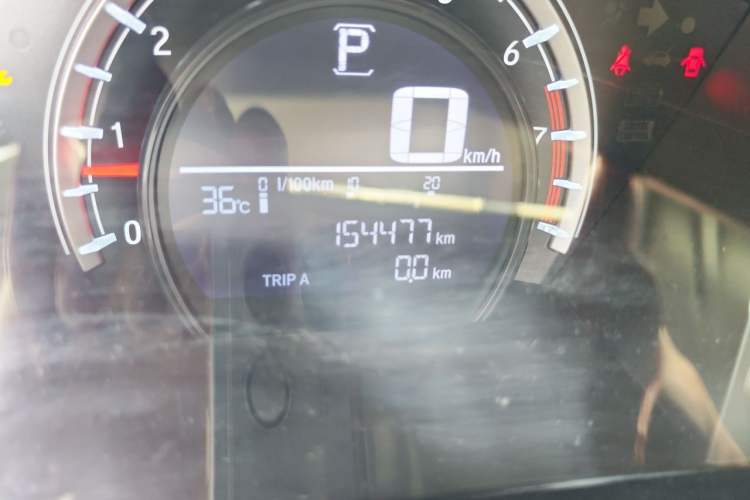 Used Honda CR-V 2019 Brilliant Edition 240TURBO CVT 2WD Comfort Version China VI Emission Standard Odometer Close Up
