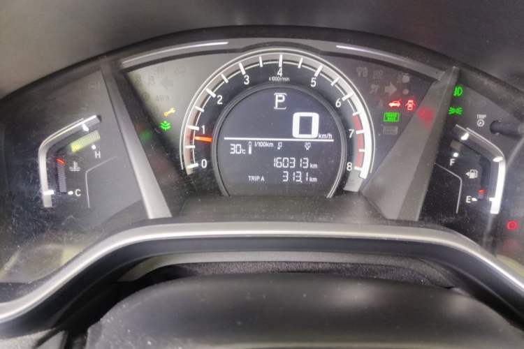 Used Honda CR-V 2019 240TURBO CVT 2WD Comfort Version China V Odometer Close Up