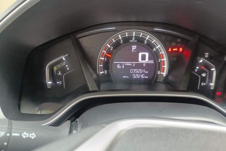 Used Honda CR-V 2019 240TURBO CVT 2WD Comfort Version China VI Emission Standard Odometer Close Up