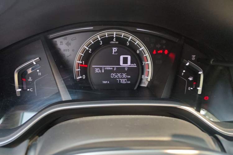 Used Honda CR-V 2019 240TURBO CVT 2WD Comfort Version China VI Emission Standard Odometer Close Up