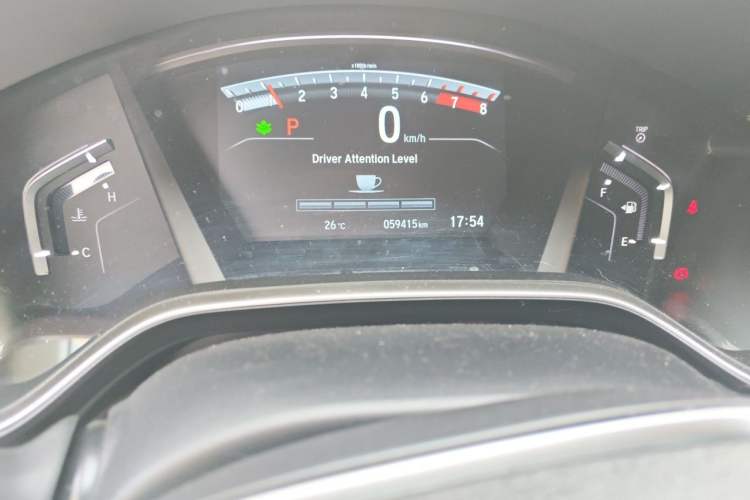 Used Honda CR-V 2019 240TURBO CVT 2WD Fashion Edition China V Odometer Close Up