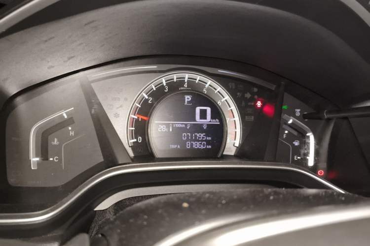 Used Honda CR-V 2019 240TURBO CVT 2WD Comfort Version China VI Emission Standard Odometer Close Up